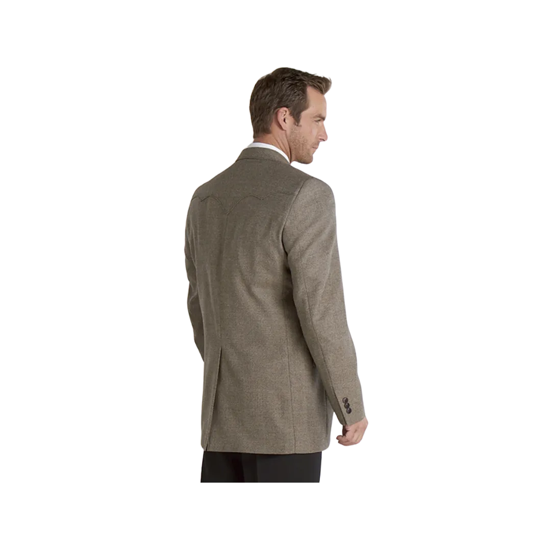 Sidran Men's Plano Donegal Sport Donegal Brown Coat