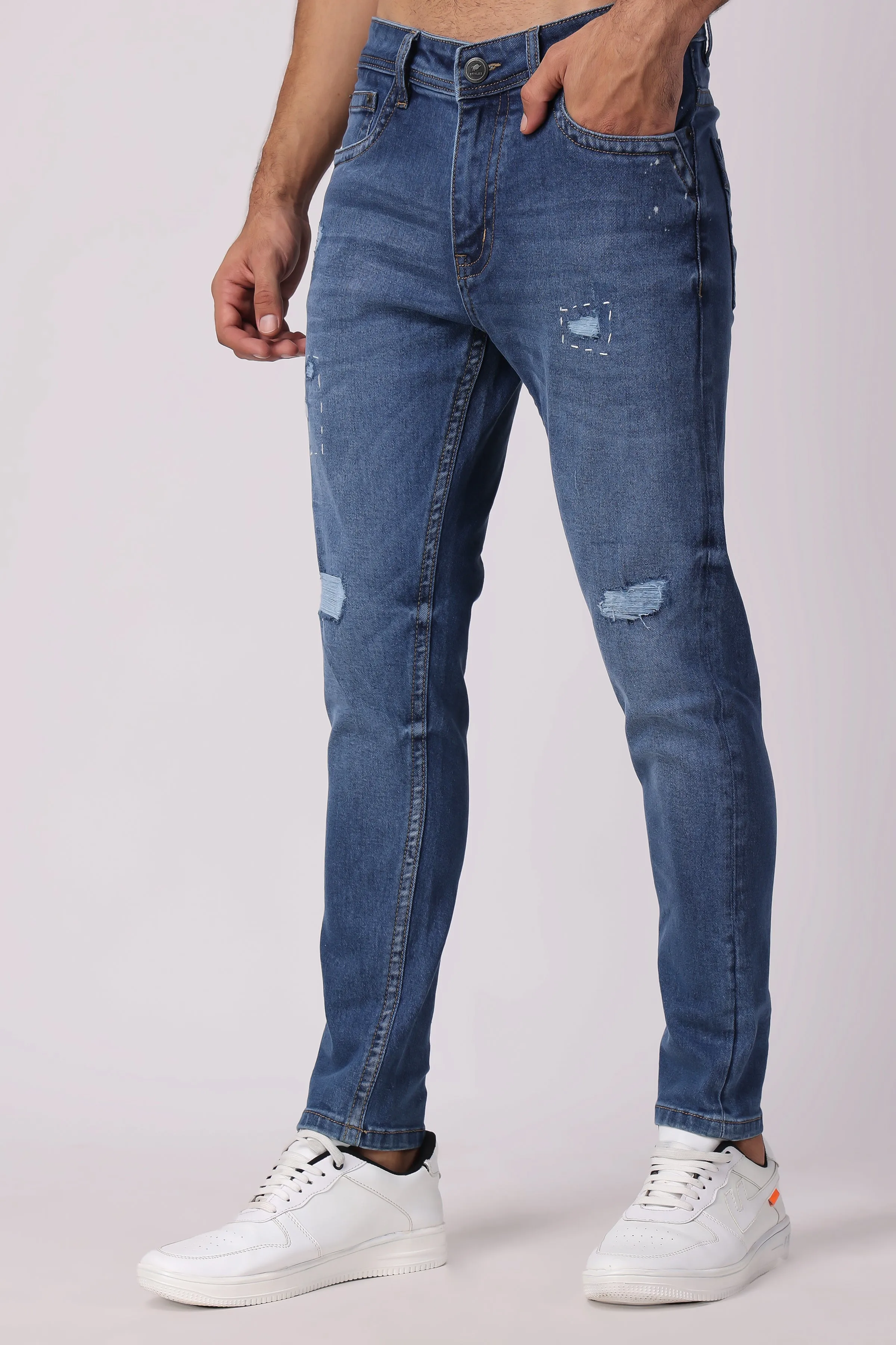 Stylox Men Ankle Fit Jeans - 5140-10197