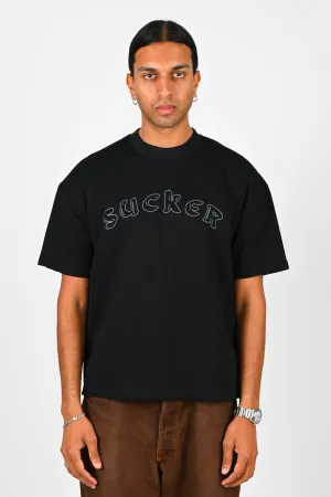 Sucker 'Guidance' Tee in Black