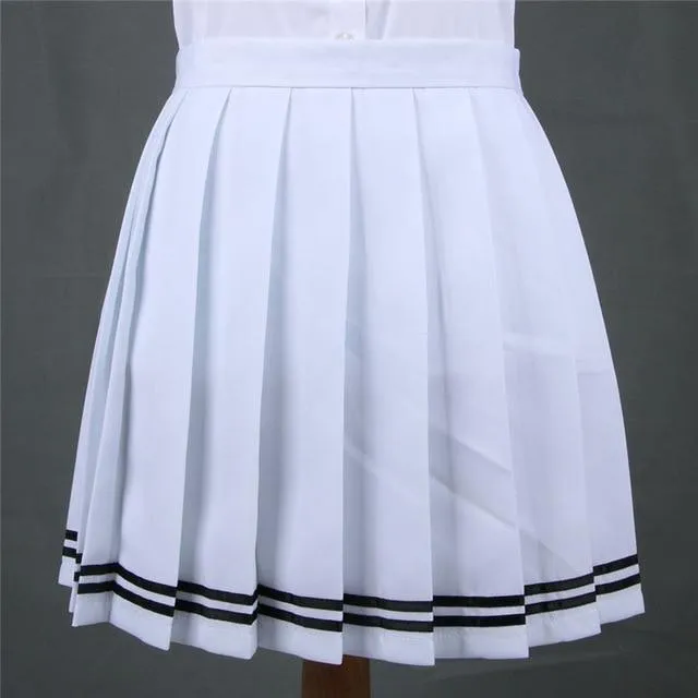 Traditional Pleated Skirt (up to 3XL)