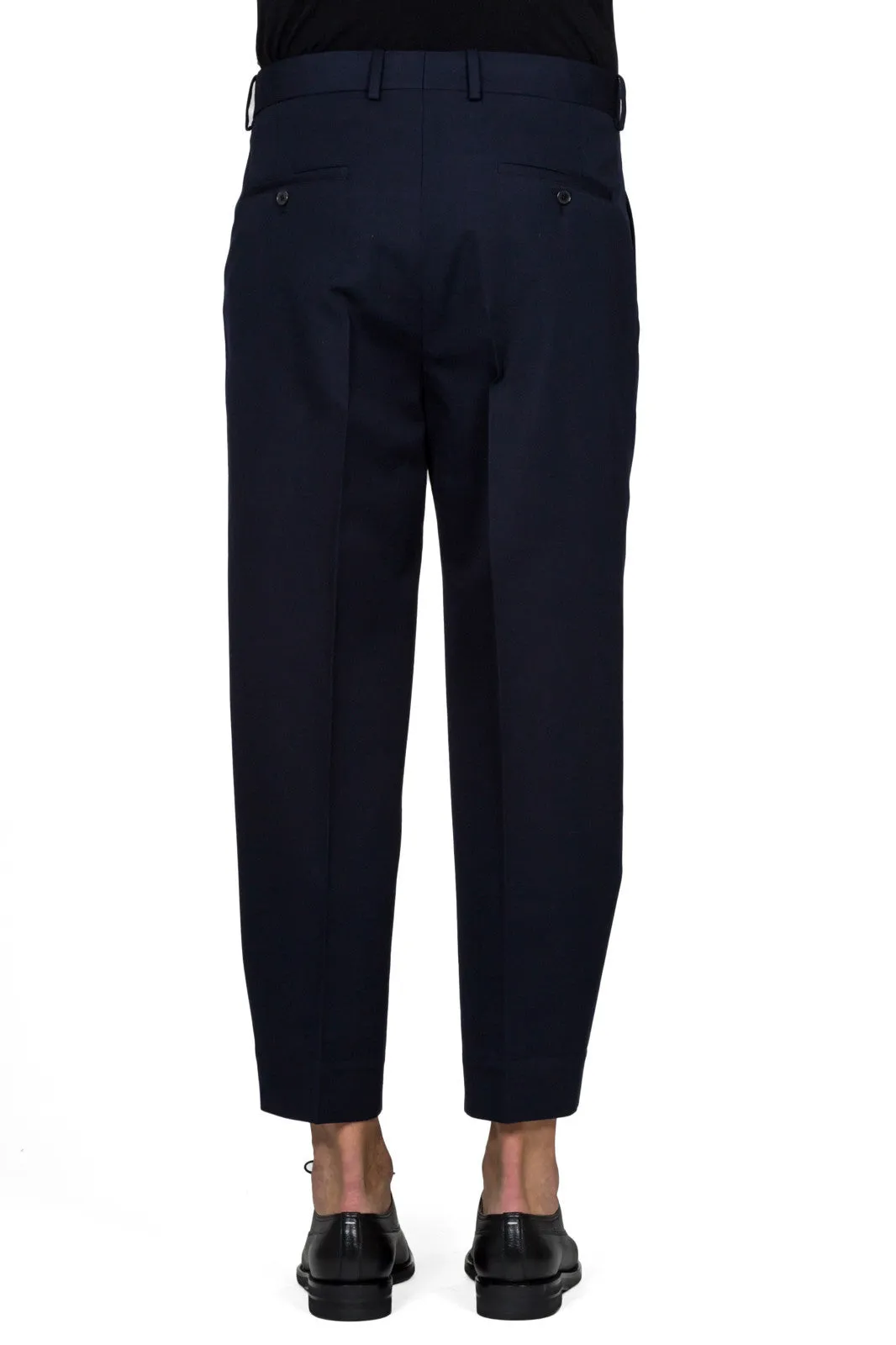 Trousers With Double Button Cuffs