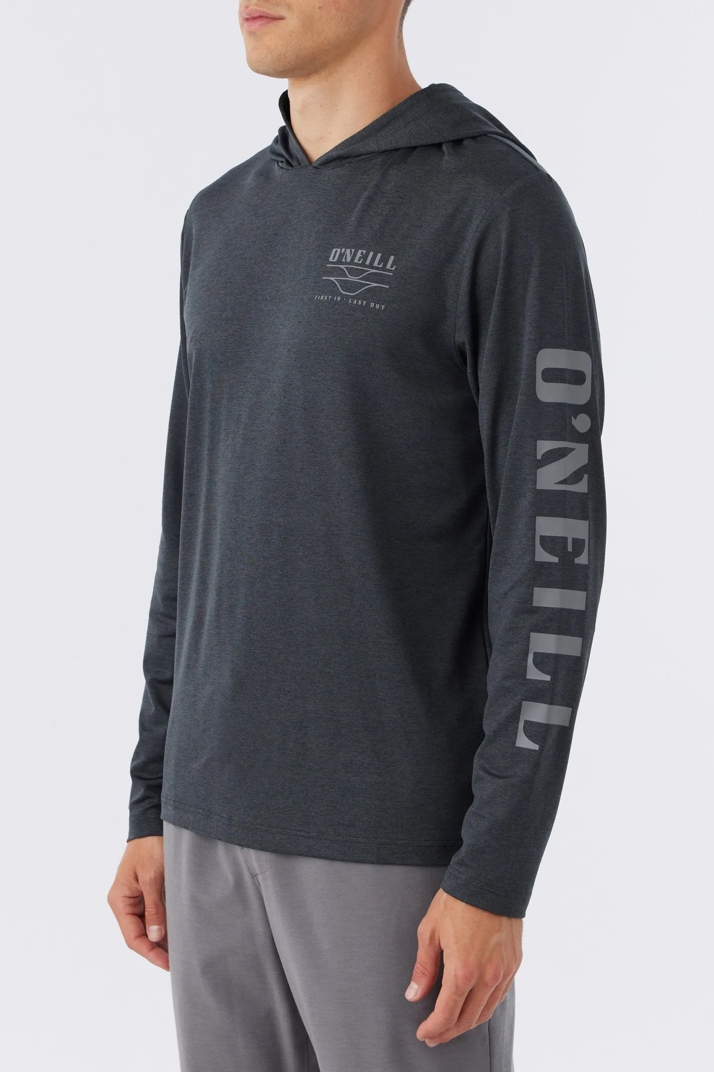 TRVLR UPF HOODED SNAP LONG SLEEVE