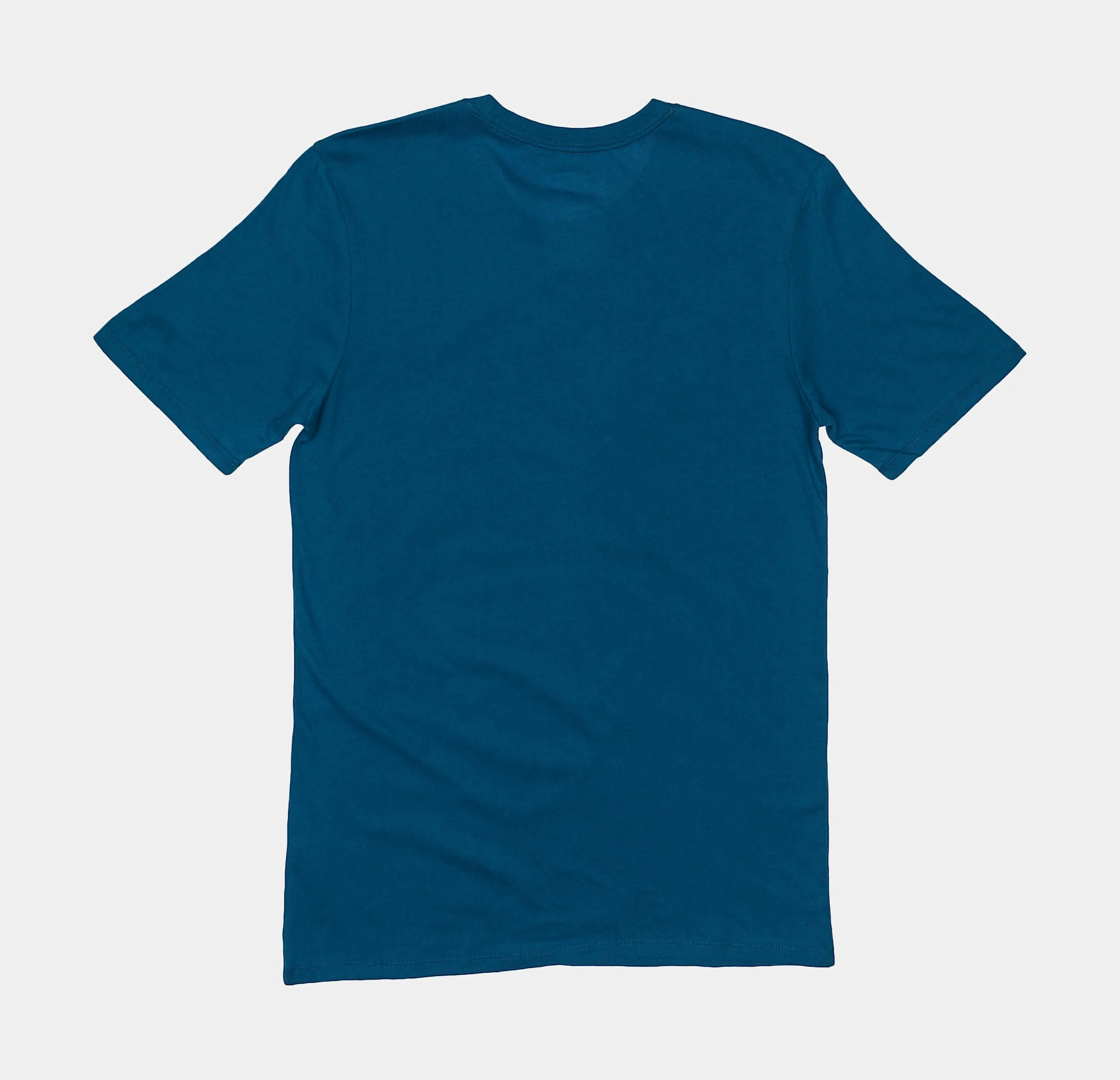 Ultra Raw Hem Mens T-Shirt (Blue)