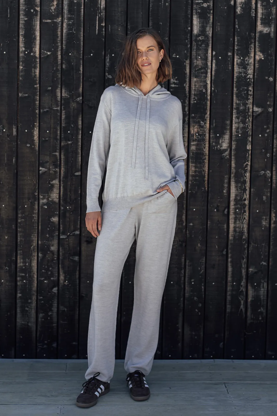 Ultrafine Merino Pant - Silver