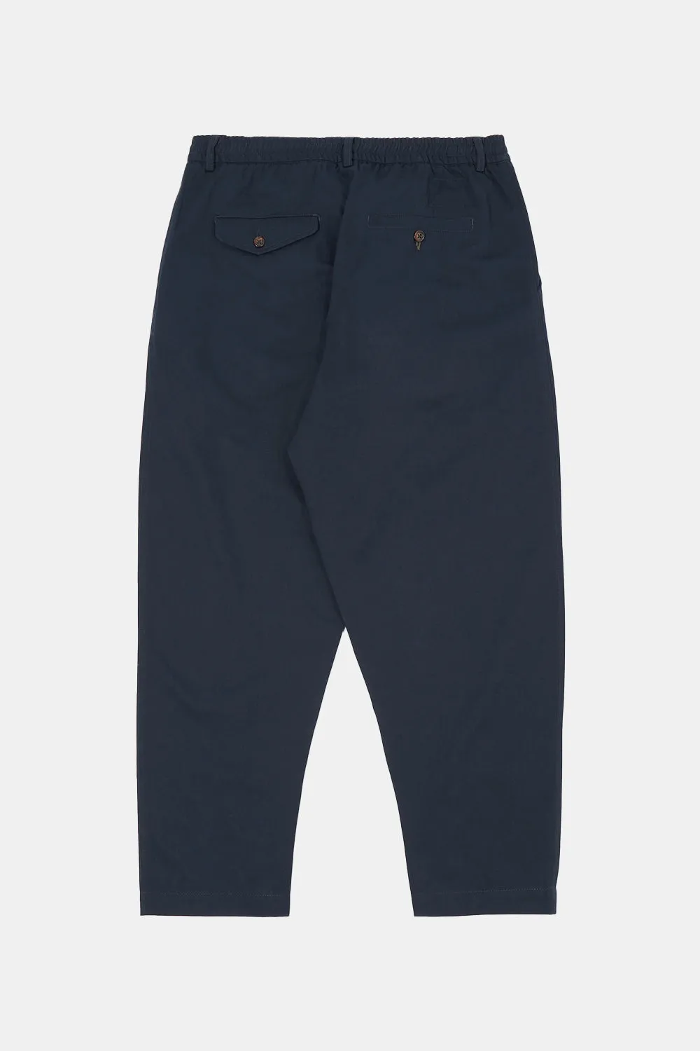 Universal Works Pleated Track Pant (Navy Twill)