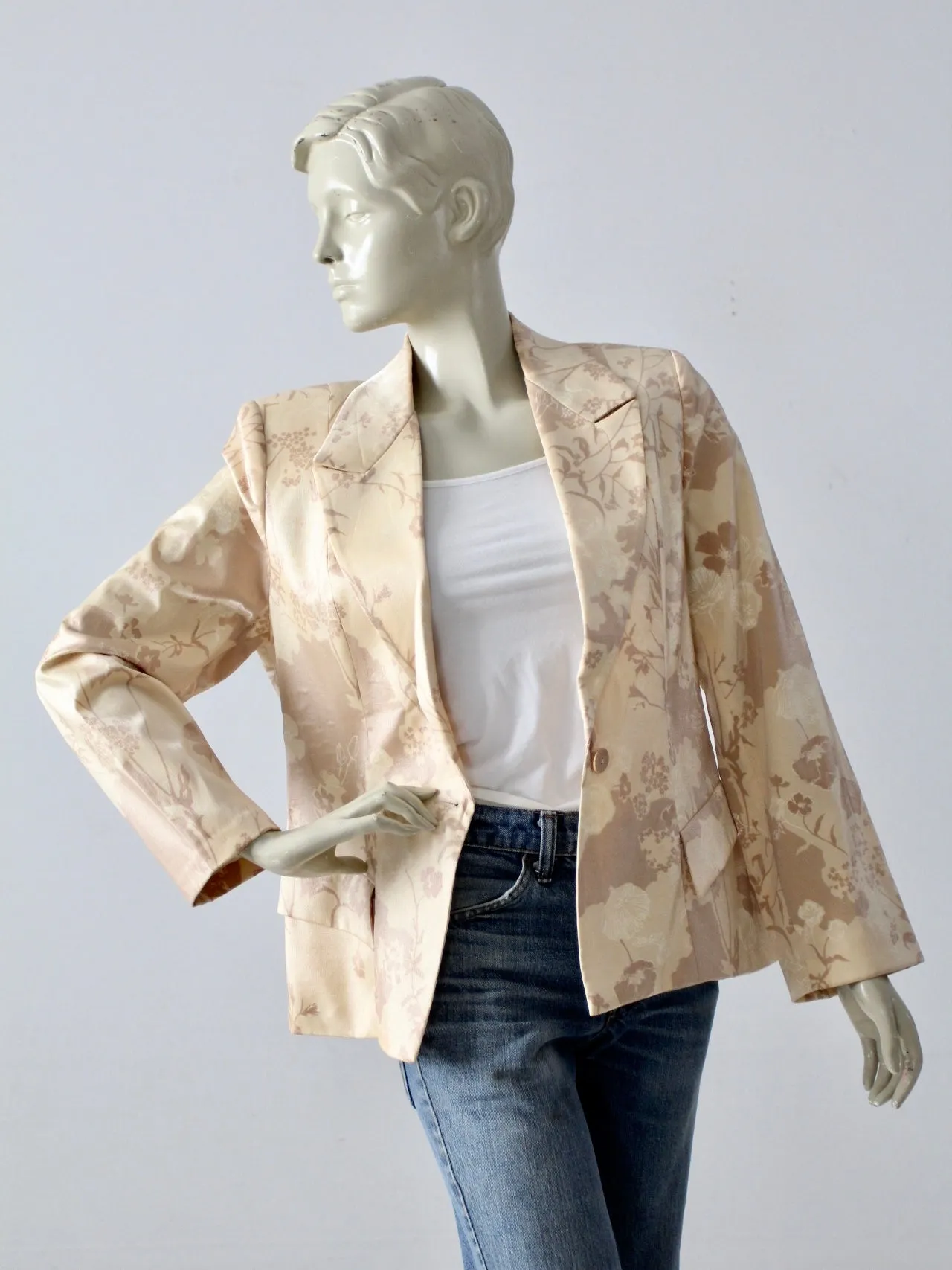 vintage Serge Dana by Artal print blazer