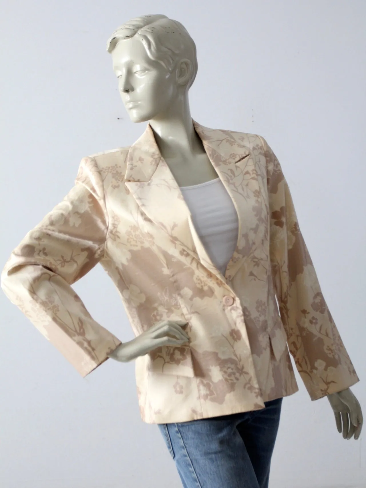 vintage Serge Dana by Artal print blazer