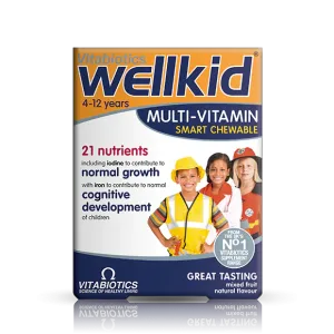 Vitabiotics Wellkid 30 Chewable Tablets