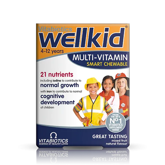 Vitabiotics Wellkid 30 Chewable Tablets