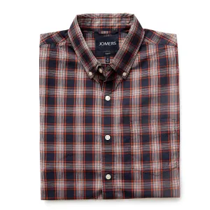 Washed Button Down Shirt - Scott Plaid