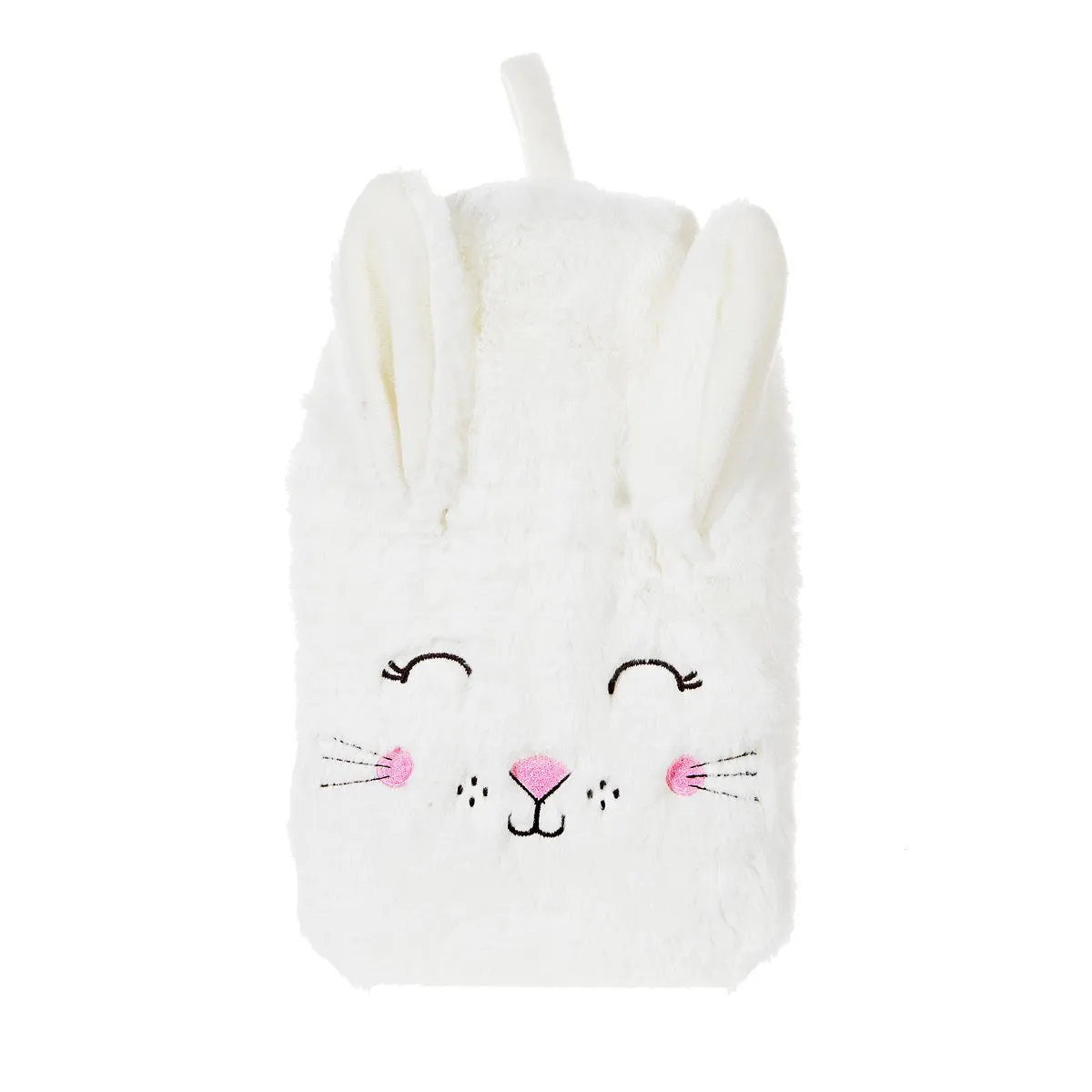 White Bunny Hot Water Bottle