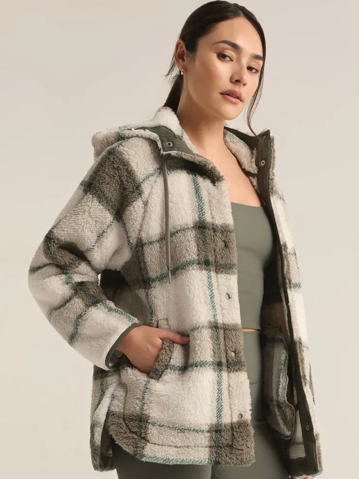 {Z Supply} Cross Country Plaid Jacket